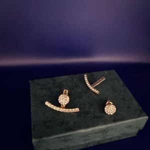 Anthropologie earrings new can be worn 2 ways